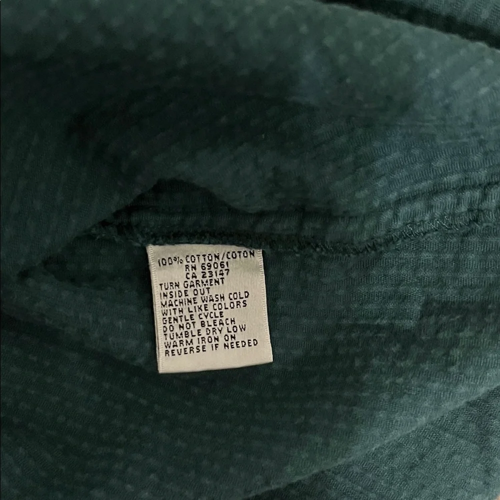 Talbots Vintage Forest Green Corduroy Sleeveless Midi Dress- Size 12​ - Picture 6 of 8